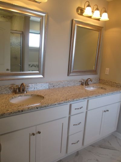 Upchurch Builders Spec Home Somerville, TN Master Bath Vanity