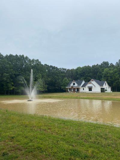 Upchurch Builders Custom Farm Home with Fountain, Eads, TN